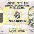 Keista, tačiau Indijoje naudojami nulio vertės rupijų banknotai: štai kodėl jų reikia