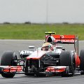 Pirmose „Formulės-1“ treniruotėse Vokietijoje dominavo „McLaren“ pilotai