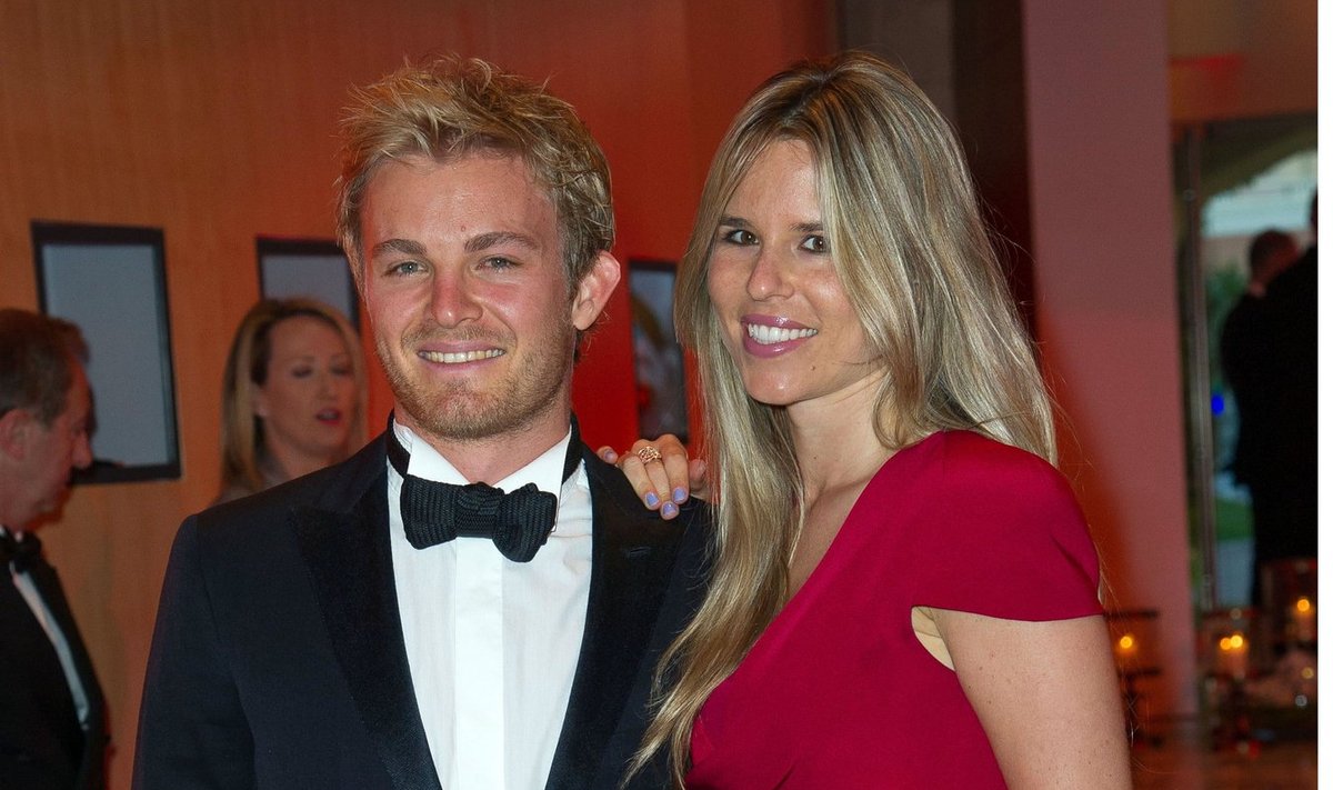 Nico Rosbergas ir Vivian Sibold 