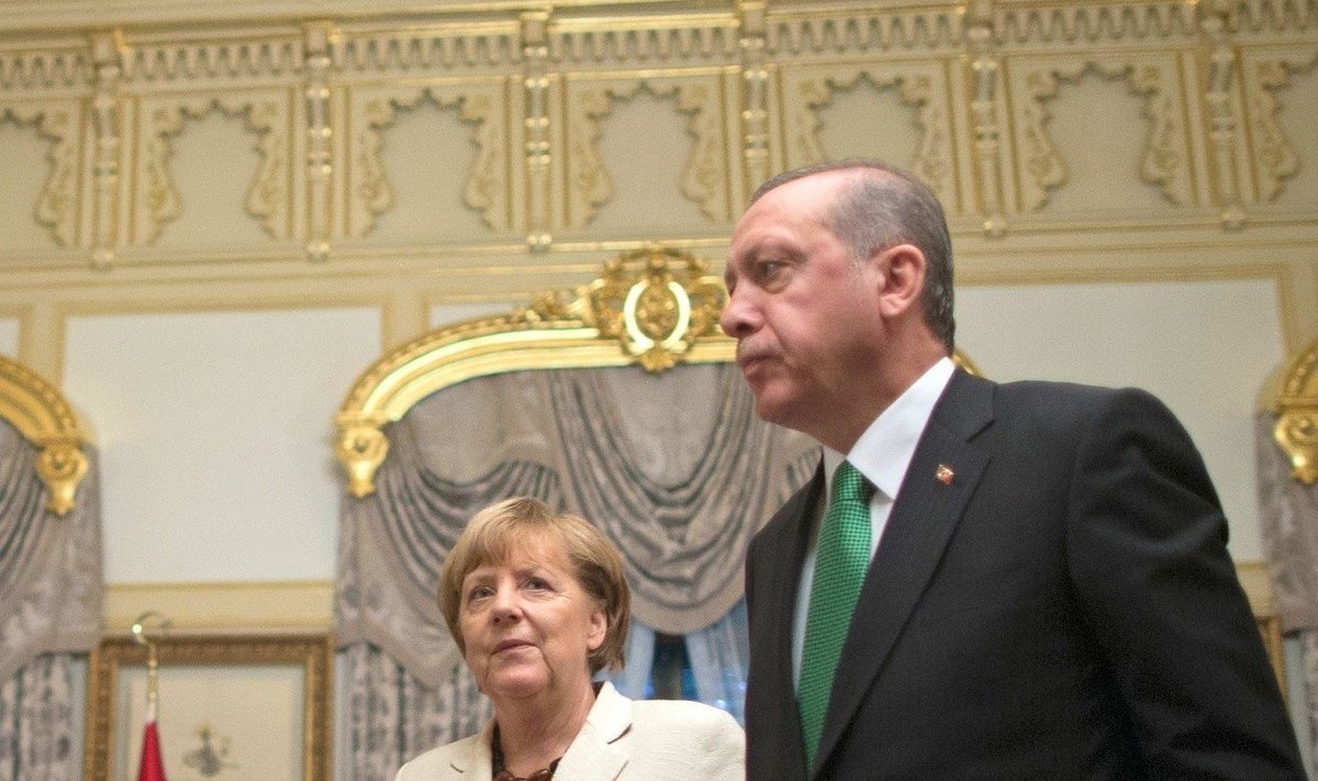 Angela Merkel,  Recepas Tayyipas Erdoganas