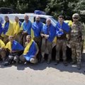 Iš rusų nelaisvės namo grįžo dar 22 Ukrainos kariai