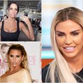 Katie Price nesiliauja operuotis: nesugijus sėdmenims taikosi vienuoliktą kartą tobulinti krūtis