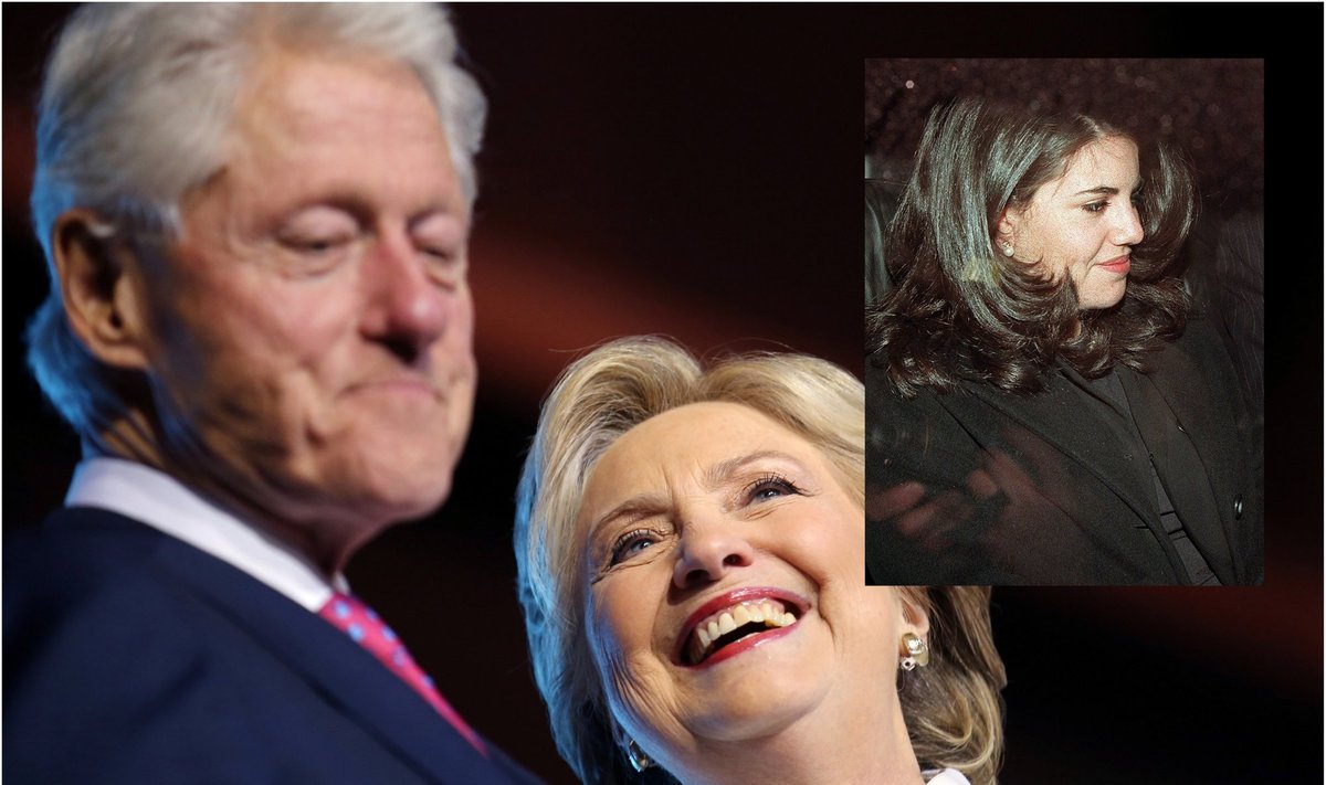 Billas ir Hilary Clintonai, Monica Lewinski