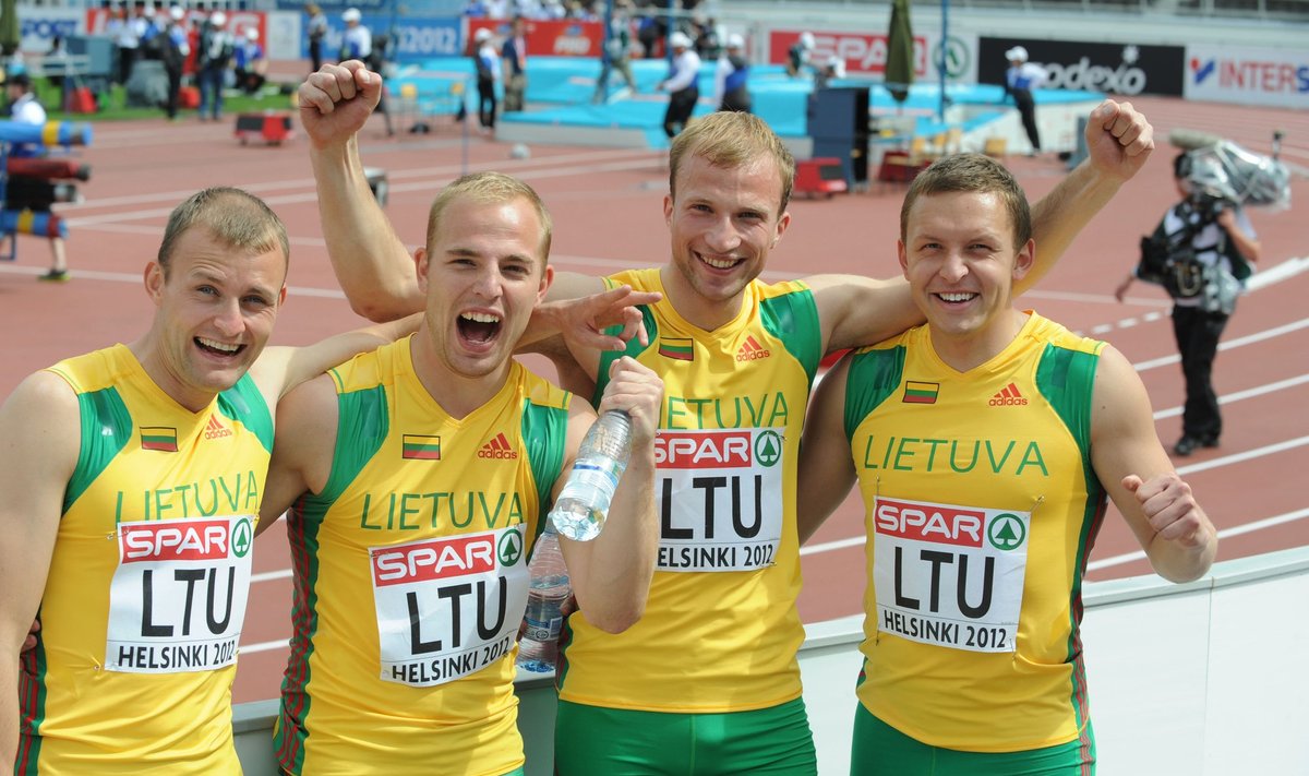 Lietuvos sprinterių komanda