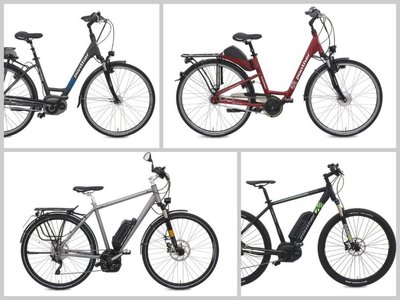 Elektriniai dviračiai, kurie buvo pasiūlyti lietuviams "Baltikvairo" išparduotuvėje Šiauliuose