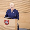 Grybauskaitė Biržuose pažėrė kritikos buvusiai rajono valdžiai