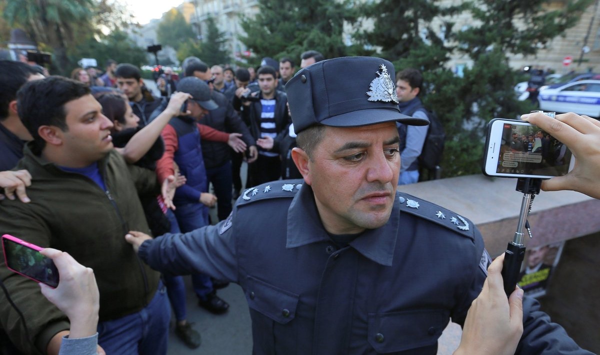 Azerbaidžano policija