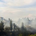 Juodkalnijoje dėl gaisrų evakuoti mažiausiai 100 turistų