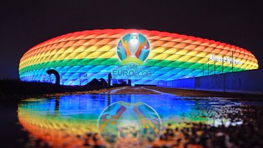 УЕФА запретил радужную подсветку стадиона на матче Германия - Венгрия