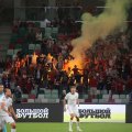 "Кто не скачет, тот москаль": АБФФ грозят санкции со стороны УЕФА за поведение болельщиков