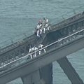 Į Sidnėjaus uosto tiltą įsilipo vyras