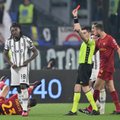 Beprasmiškas pykčio protrūkis: „Juventus“ žvaigždė per 40 sek. užsidirbo raudoną kortelę ir įėjo į istoriją
