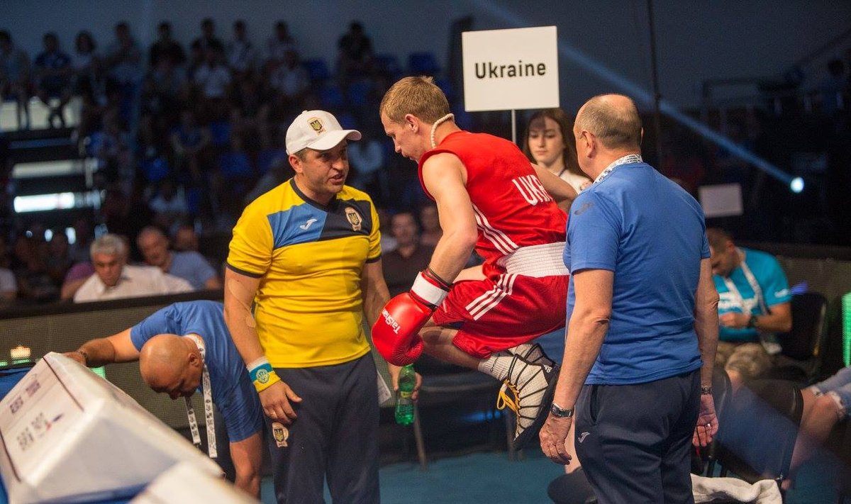 Ukrainos boksininkai iškovojo daugiausiai Europos čempionato aukso medalių