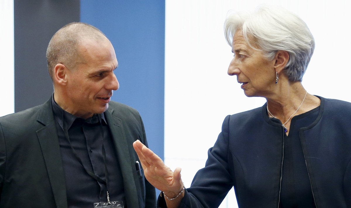 Yanis Varoufakis, Christine Lagarde