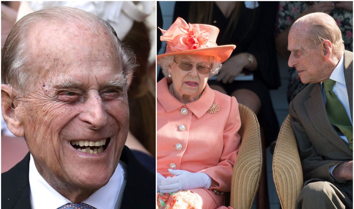Princas Philipas ir Karalienė Elizabetha ll