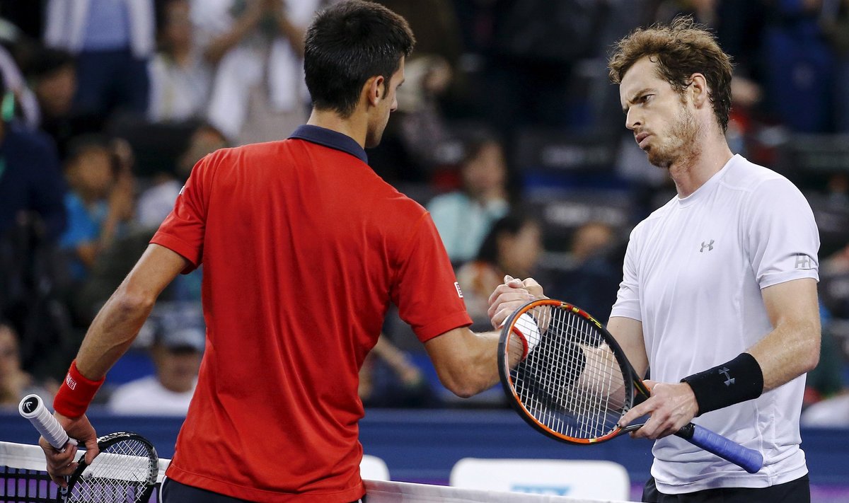 Novakas Djokovičius ir Andy Murray