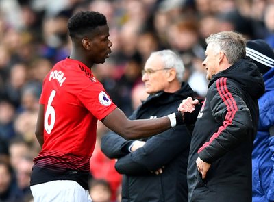 Polis Pogba, Ole Gunnar Solskjaeras