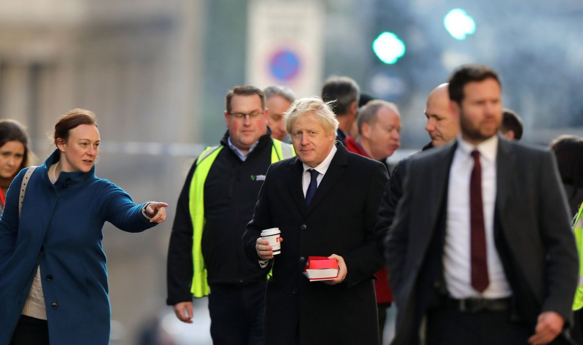 Borisas Johnsonas atakos Londone vietoje