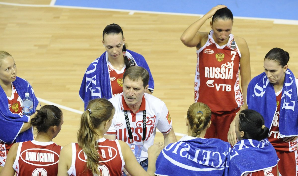Rusijos moterų krepšinio rinktinė
