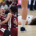 Latvių staigmena: nukovė čempiones serbes ir žais Europos pirmenybių ketvirtfinalyje