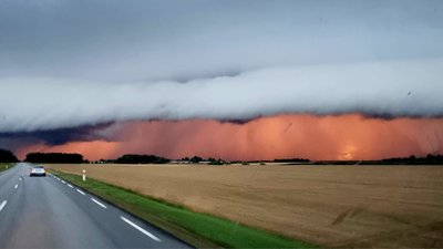 Link Šiaulių nuo Pakruojo.Vaidoto Zavackio nuotrauka