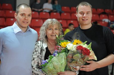 Steponas Babrauskas, Ona Dindaitė-Mukienė, Petras Baločka