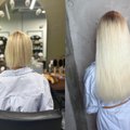 Prieš ir po: parodė, kaip vyksta plaukų priauginimas ir atsakė į visus klausimus