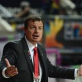 „Galatasaray“ treneris E. Atamanas rūbinėje trenkė auklėtiniui