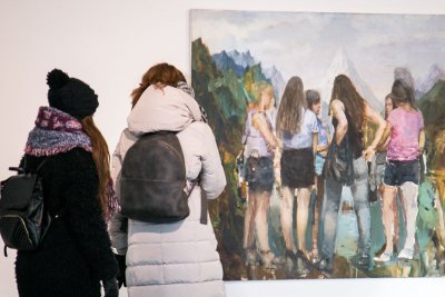 Ramūno Grikevičiaus kūrybos paroda "Susitikimas indėnų žemėse"