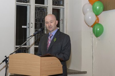 Irish Ambassador David Noonan
