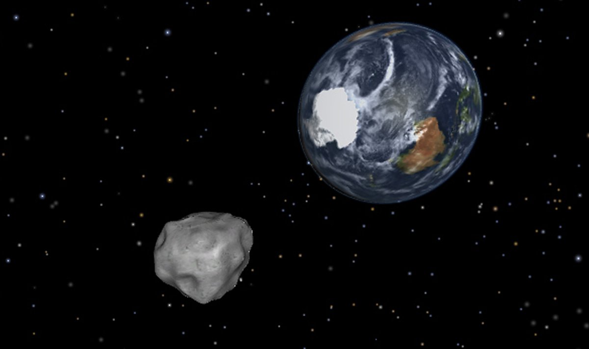 Arčiausiai Žemės praskriesiantis asteroidas