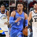 NBA naktis: čempionai vargo Atlantoje, Finikse niekas nesulaikė Westbrooko