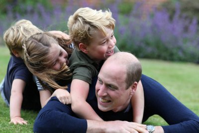 Princas Williamas su vaikais