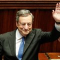 Italijos premjeras Draghi atsistatydino