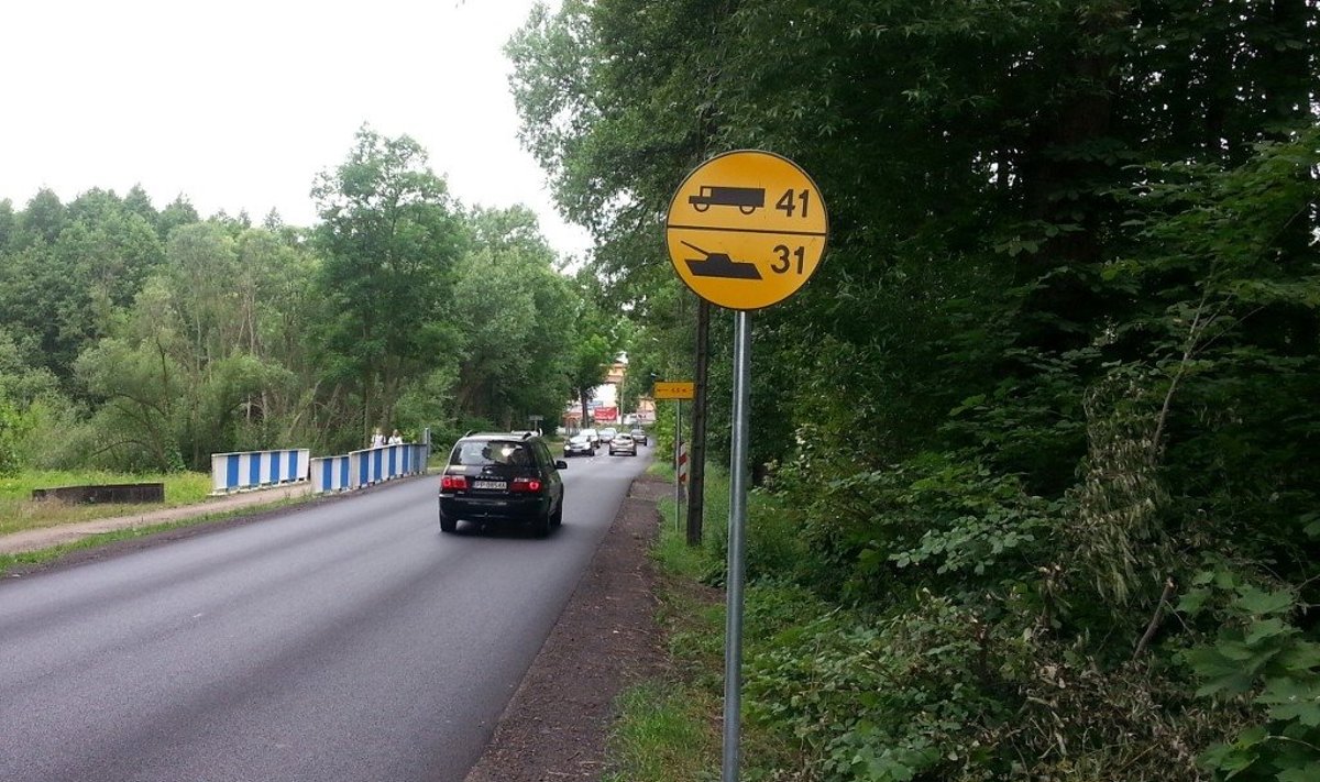 Kelio ženklai Lenkijoje