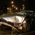 Girto vairuotojo BMW taranavo taksi automobilį, sužaloti du keleiviai