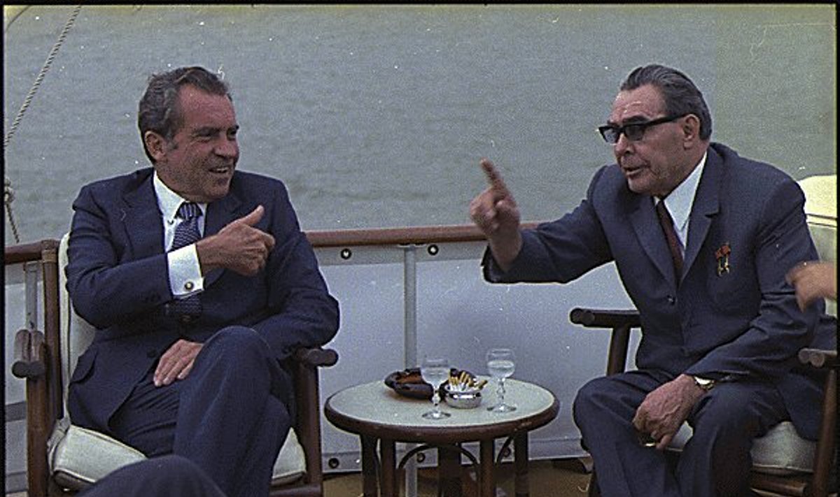 R.Niksono ir L.Brežnevo susitikimas 1973-aisiais metais