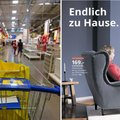 „Ikea“ išlydi Angelą Merkel: naujoje reklamoje ji – pagaliau namie