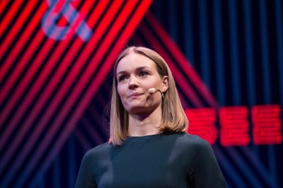 Jurgita Jurkutė-Širvaitė TEDxVilnius konferencijoje
