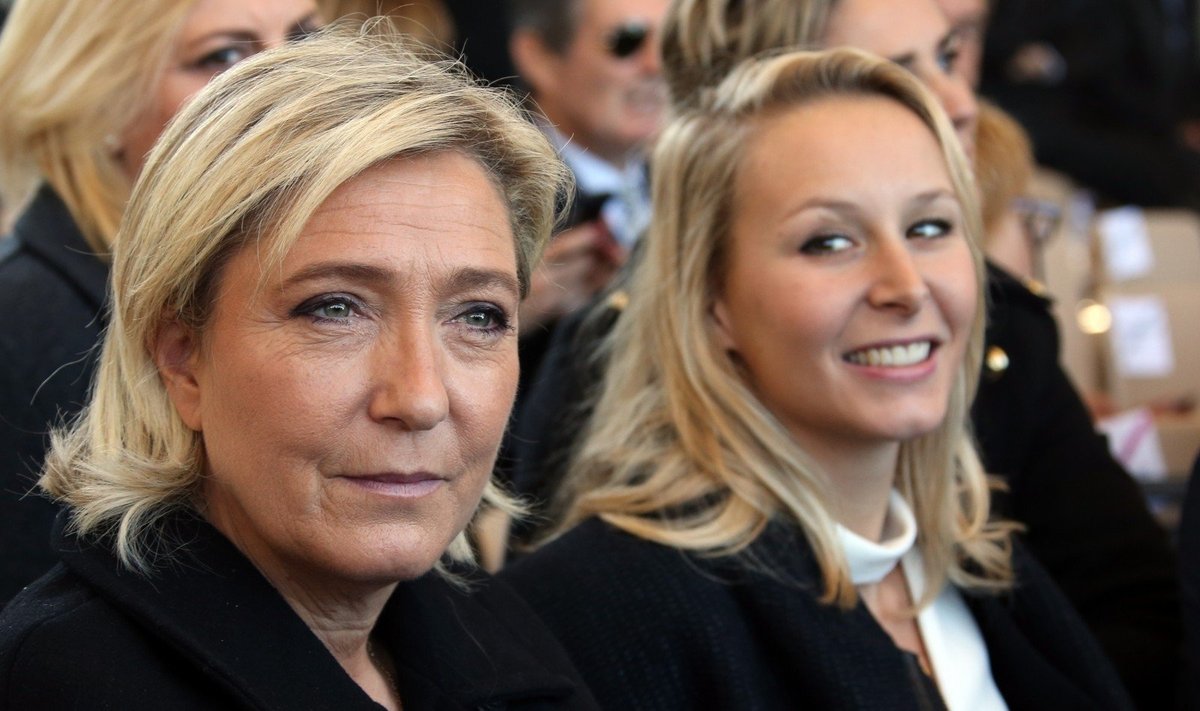 Marine Le Pen ir Marion Marechal