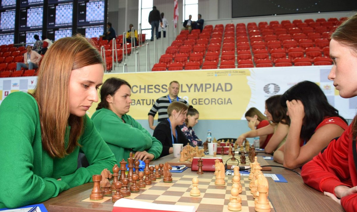 Lietuvos moterų šachmatų rinktinė / Foto: Lietuvos šachmatų federacija