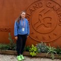Lietuvos tenisininkė pergalingai pradėjo „Roland Garros“ jaunių turnyrą