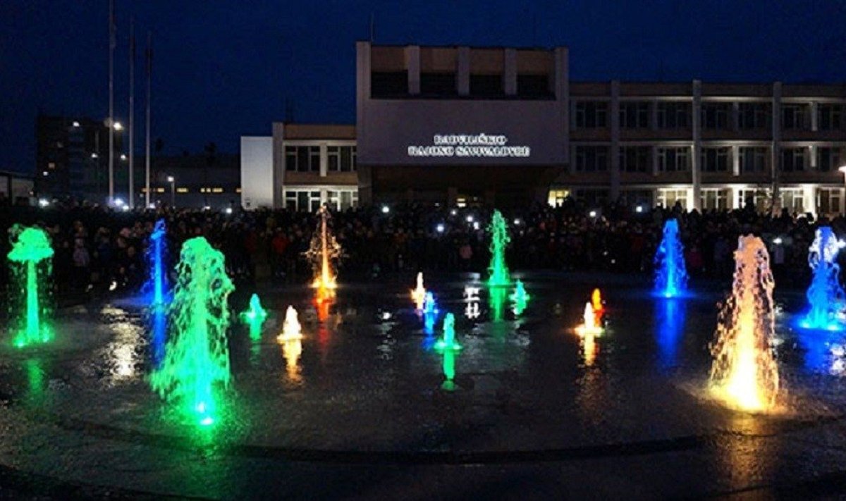 Radviliškio fontanas // Radviliškio miesto savivaldybės nuotr.