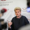 Grybauskaitės kirtis valdantiesiems: manęs nutildyti nepavyks