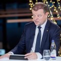What is S. Skvernelis seeking with his behaviour?