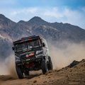 Lietuviškai sunkvežimio komandai iššūkiu tapo ne smėlis, o Dakaro organizatorių sugalvoti navigaciniai „perliukai“