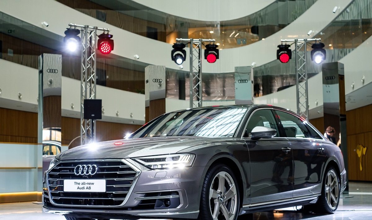 Lietuvoje pristatomas ketvirtos kartos "Audi A8"
