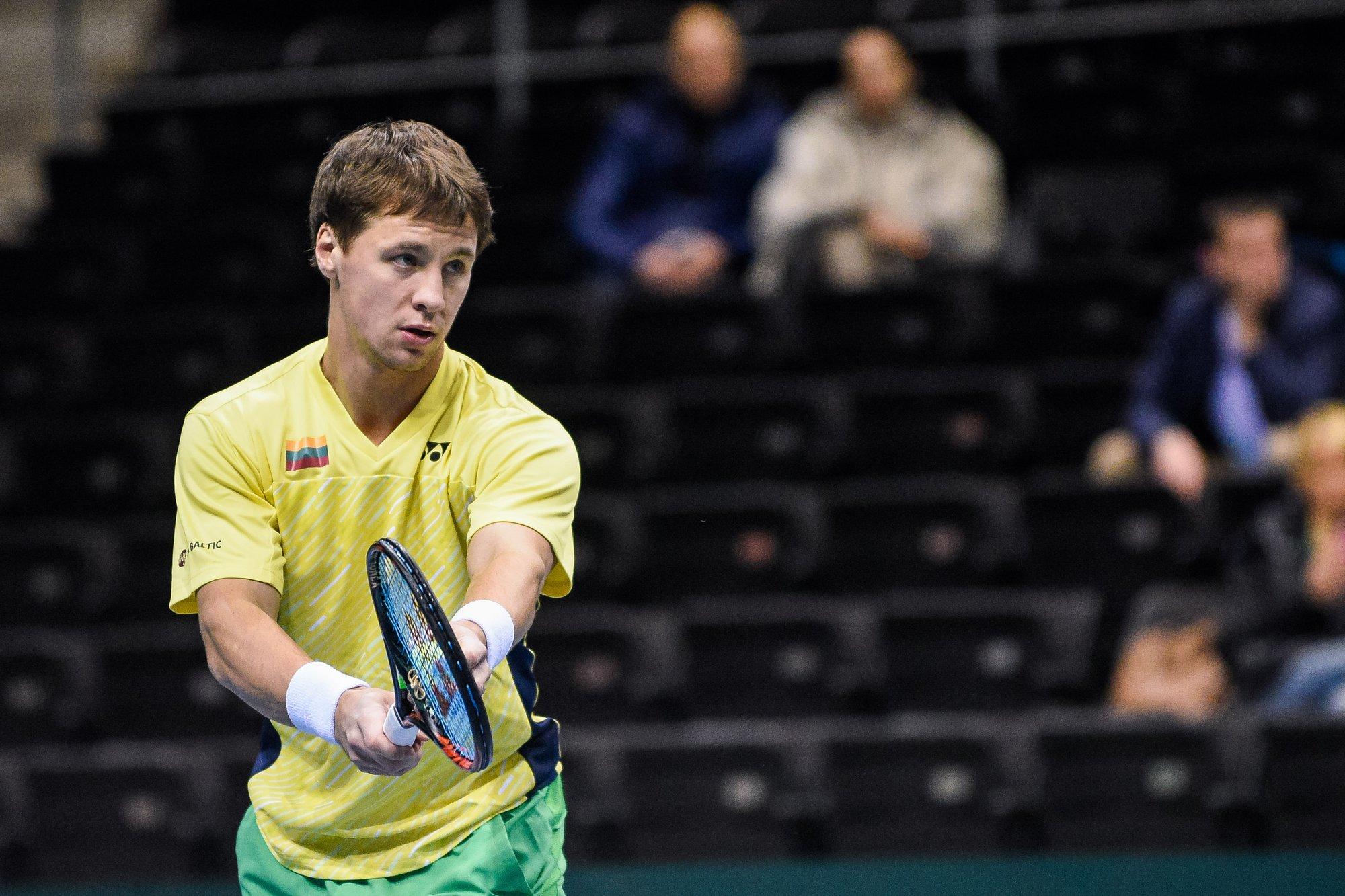 R. Berankis Pergale Pradėjo Teniso Turnyrą Izraelyje - Delfi Sportas