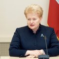 Prezidentė: būtina išlaikyti JAV karių rotacijas Lietuvoje