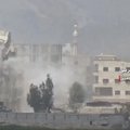 Sirijos pajėgos sudavė smūgį Damasko pietuose įsitvirtinusiems sukilėliams